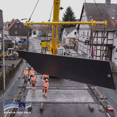 Foto zur Pressemeldung Hessen Mobil Ortsdurchfahrt Edermünde-Grifte