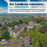 Foto zur Pressemeldung "Kreisverwaltung am 4.10.2024 geschlossen"