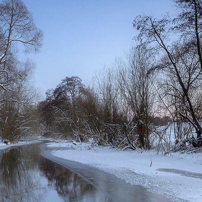 Winterliche Schwalm